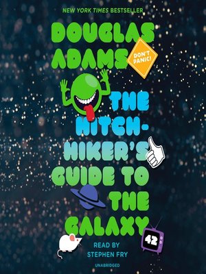 cover image of The Hitchhiker's Guide to the Galaxy