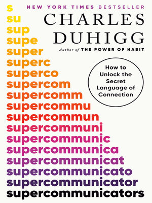 cover image of Supercommunicators