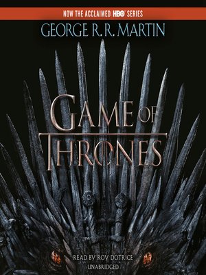 cover image of A Game of Thrones