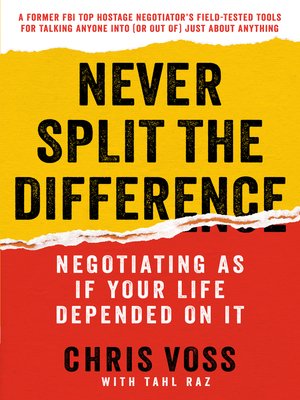 cover image of Never Split the Difference