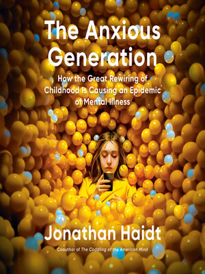 cover image of The Anxious Generation