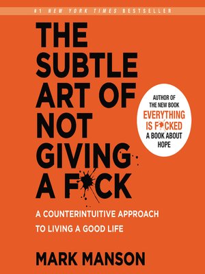 cover image of The Subtle Art of Not Giving a F*ck