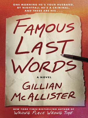 cover image of Famous Last Words