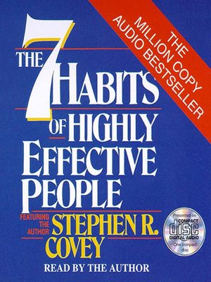 cover image of The 7 Habits of Highly Effective People